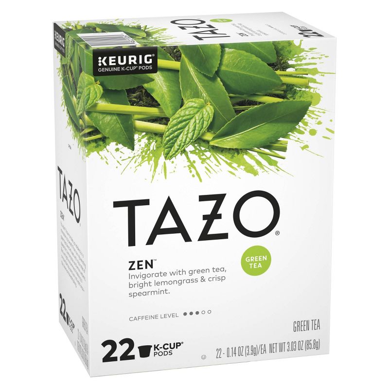 Tazo Zen Tea - Green Tea Keurig K-Cup Pods - 22ct