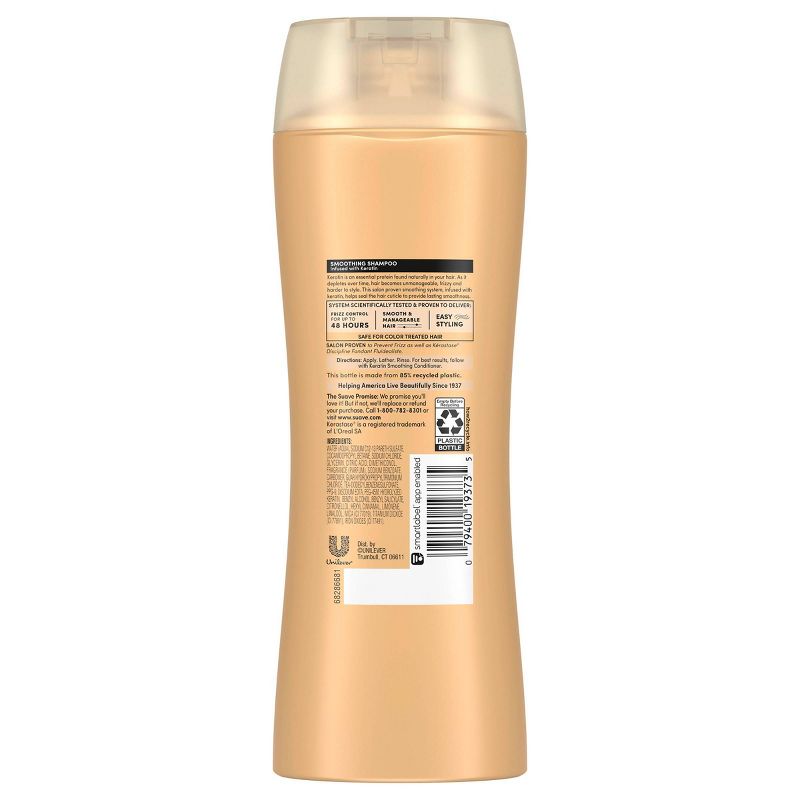 Suave Professionals Keratin Infusion Smoothing Shampoo & Conditioner - 2pk/12.6 fl oz each