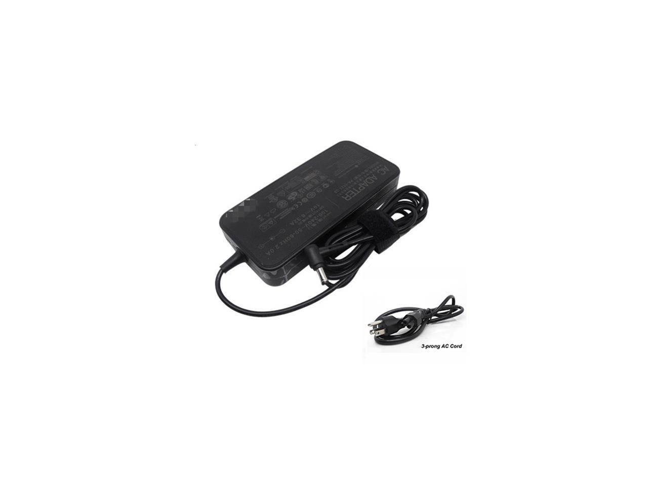 Original ASUS PA-1121-28 120W 19V 6.32A Slim AC Adapter Charger 5.5x2.5mm w/AC Power Cord, for Asus Zenbook UX510UW-RB71 / N550J N550JV /GL551 /GL552 /ZX53 ZX53V ZX53VW ZX53VD ZX53VE Gaming Laptop PSU