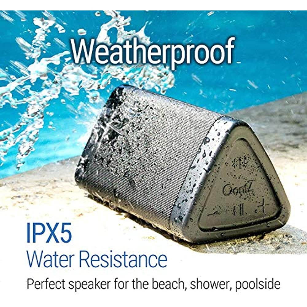 OontZ Angle 3 Bluetooth Speaker IPX5 Water Resistant (Black) by Cambridge SoundWorks
