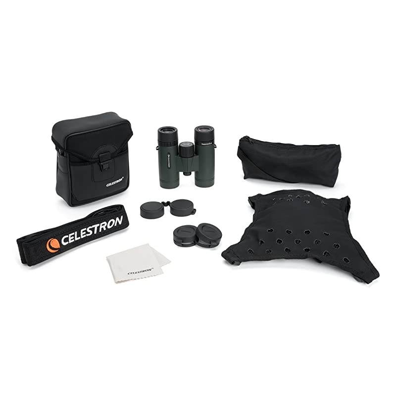 TrailSeeker 8x32 Binoculars Fully MultiCoated Optics Binoculars for Adults Phase and Dielectric Coated BaK4 Prisms Waterproof amp Fogproof Rubber Armored 65 Feet Close Focus