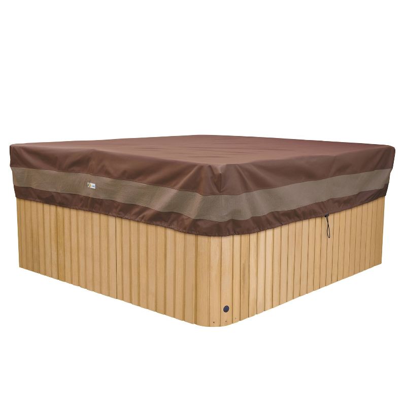 86" Ultimate Square Hot Tub Cove Cap - Duck Covers