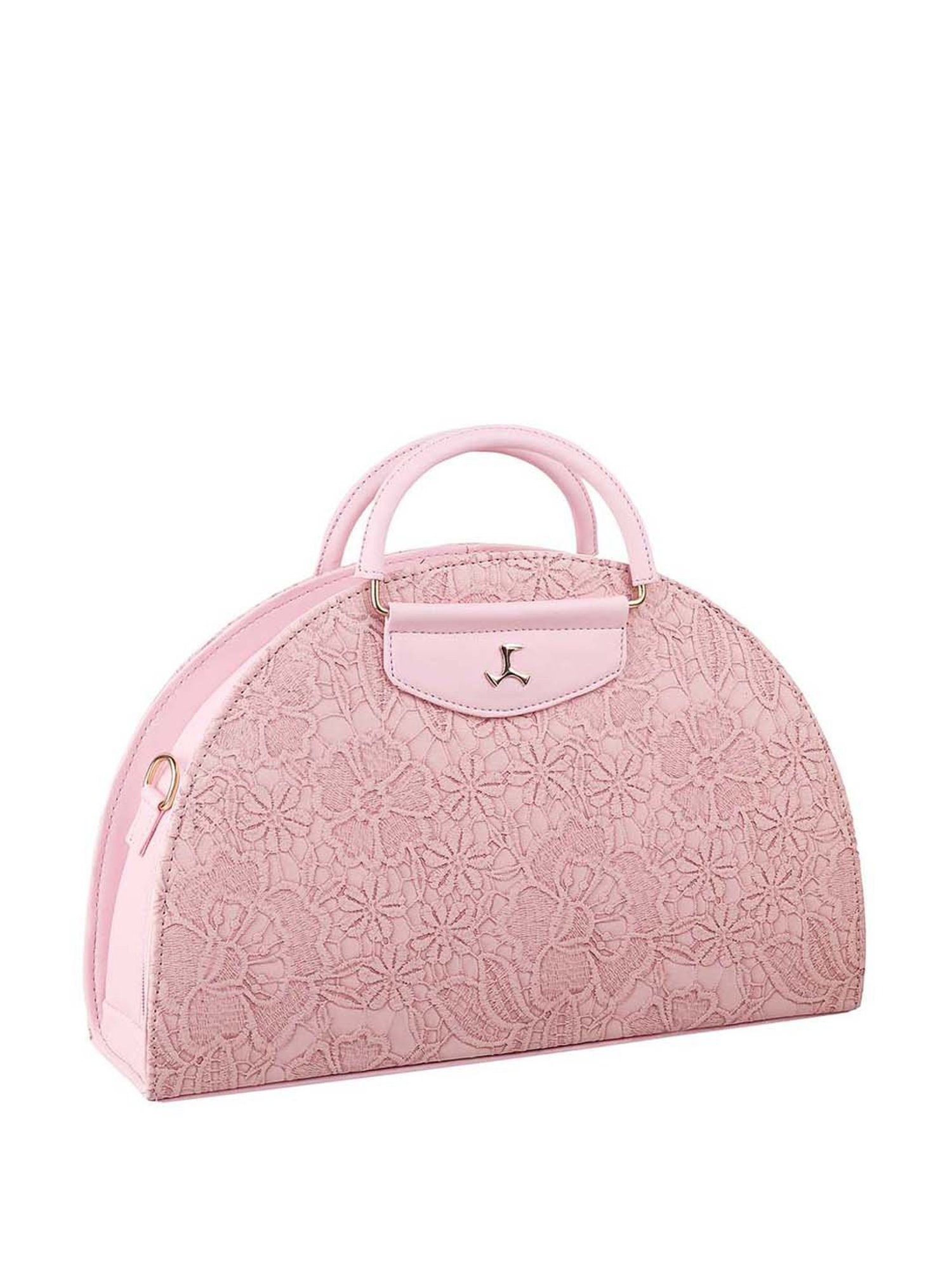 Tohl Avon Black Solid Medium Handbag