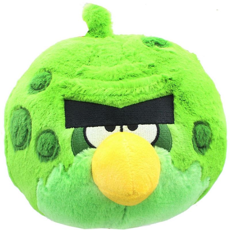 Commonwealth Toys Angry Birds Space 8 Inch Plush w/ Sound - Green Bird