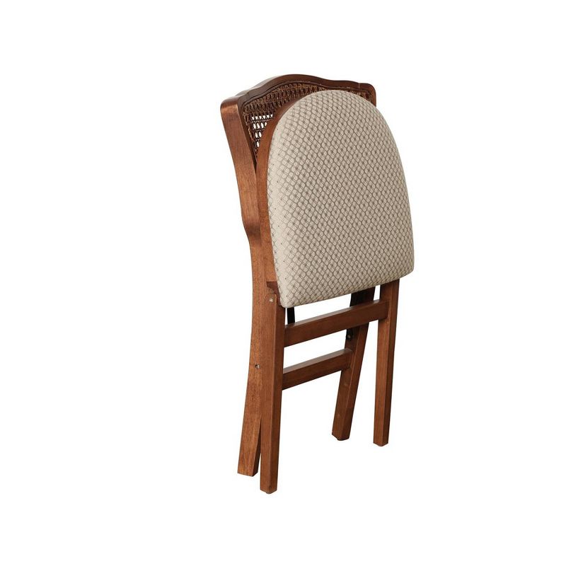 Set of 2 Stakmore French Cane Folding Chair - Cherry