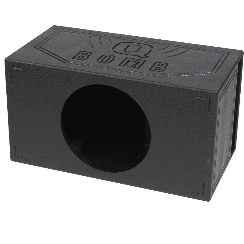 QPower QBOMB15VL Single 15" Vented Ported Car Subwoofer Sub Box Enclosure QBOMB