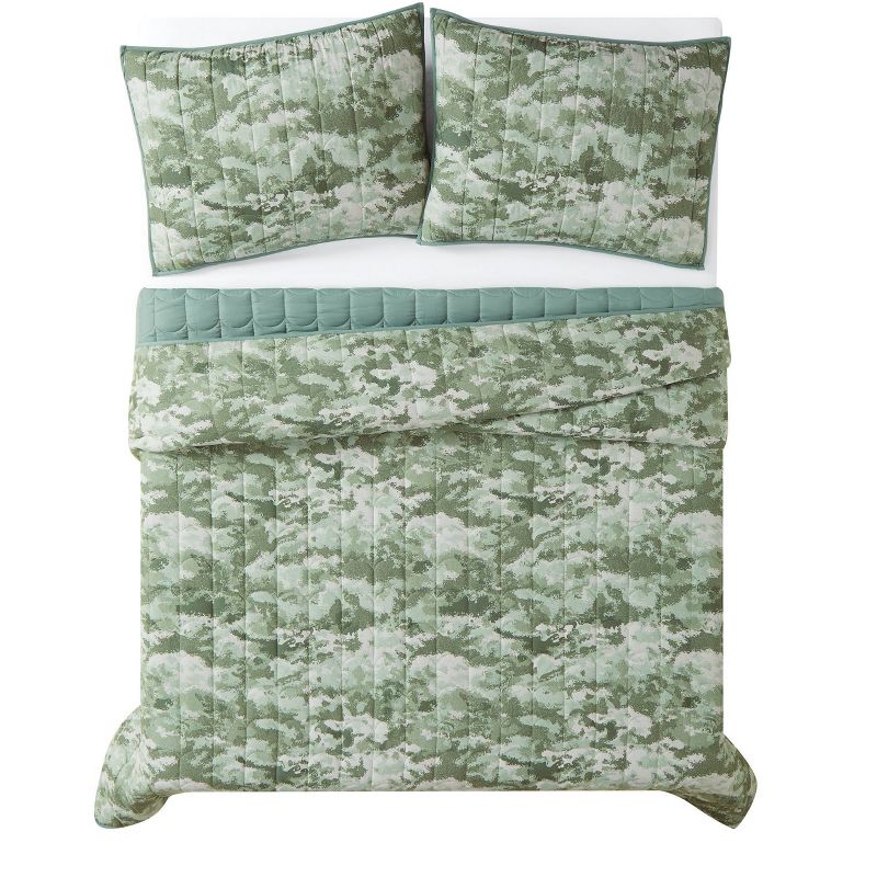 Twin Turtle Cove Quilt & Sham Set Light Turquoise/Aqua - Tommy Bahama