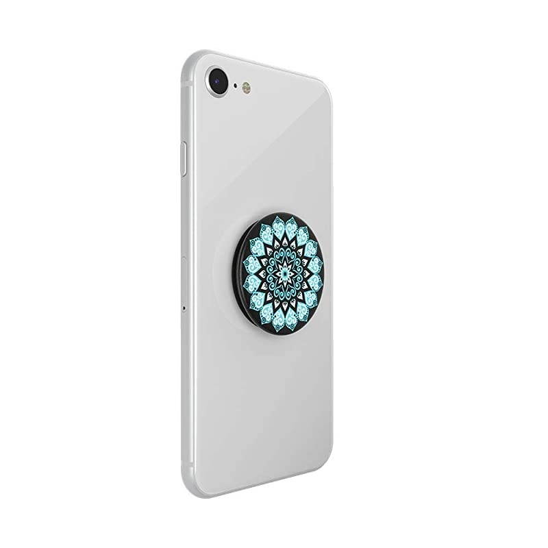 Collapsible Grip Stand for Phones and Tablets Peace Mandala Sky