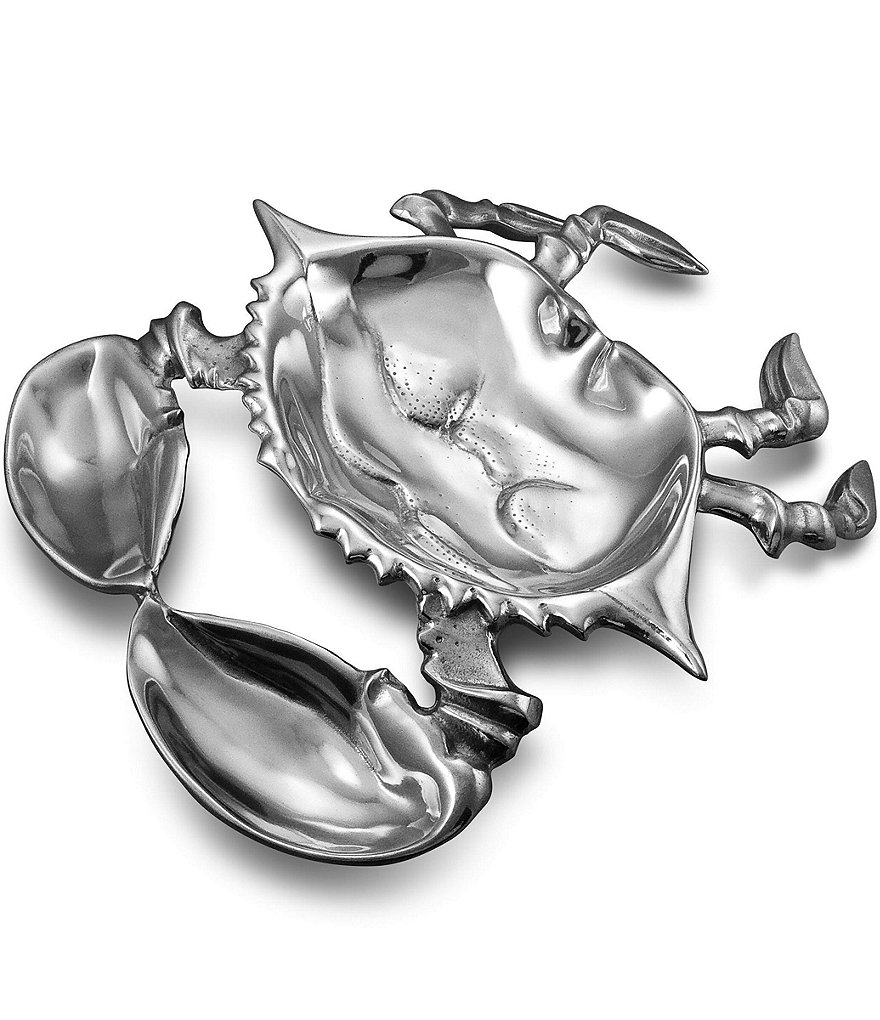 Wilton Armetale Giant Crab Chip And Dip