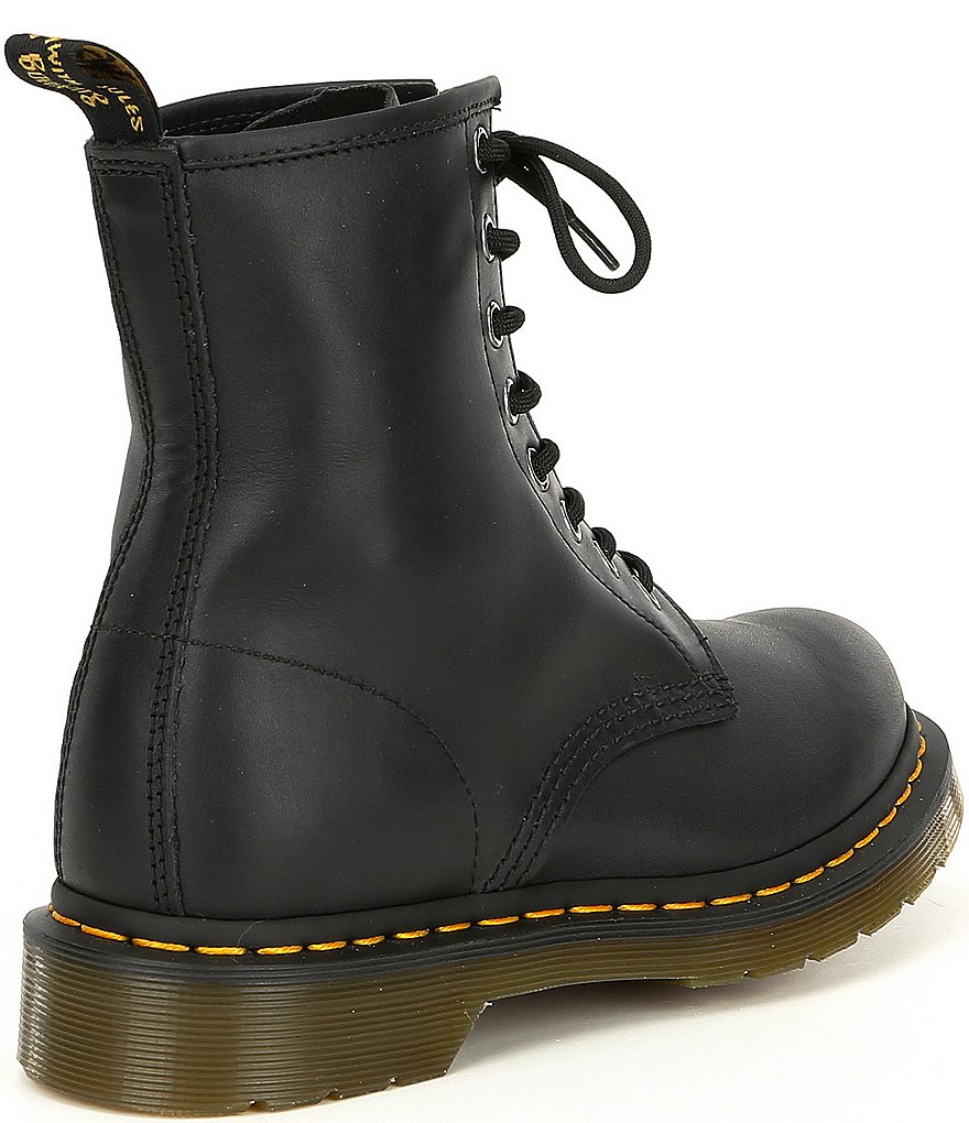 Dr. Martens Women's 1460 Black Nappa Combat Boots