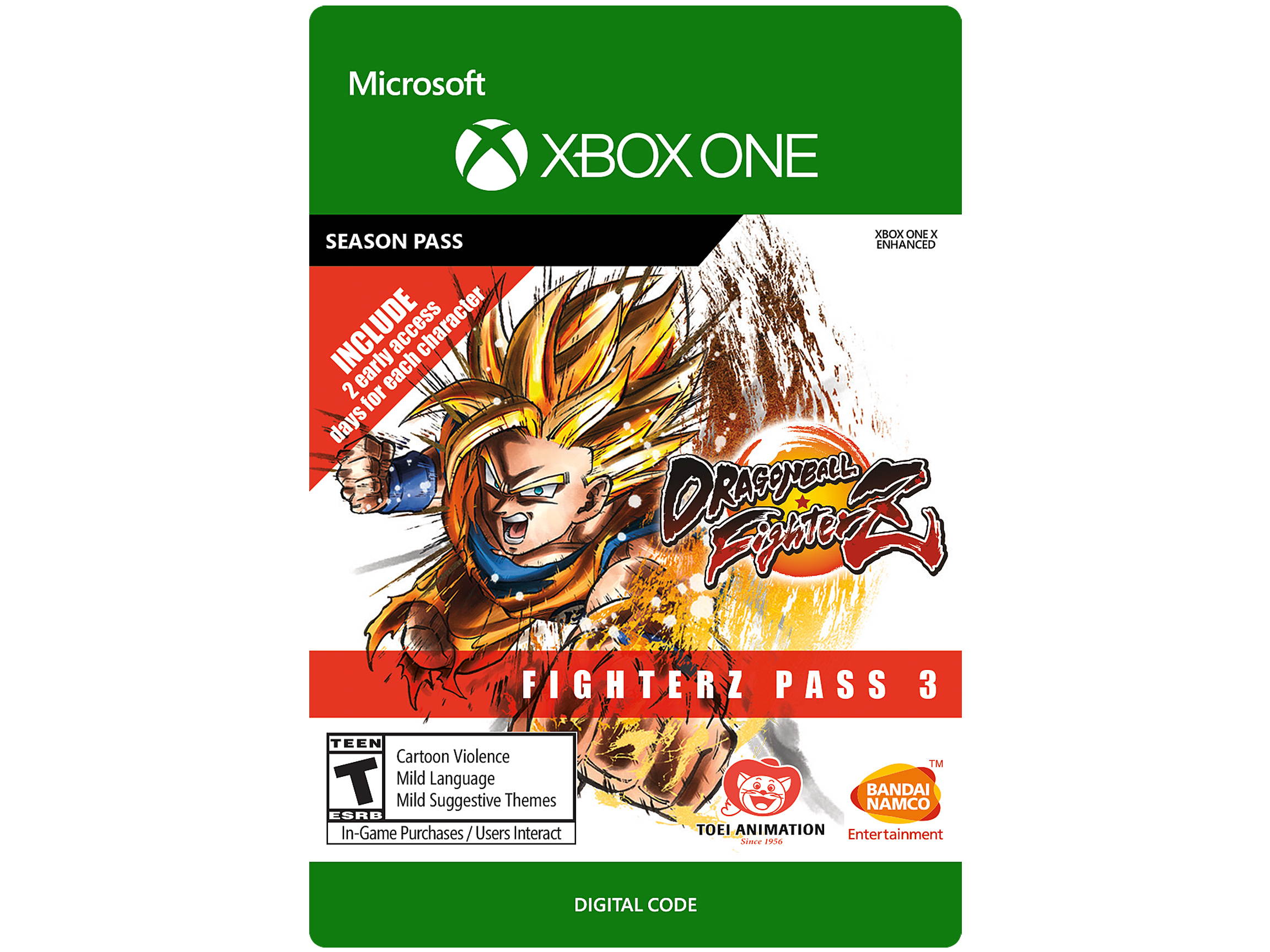 DRAGON BALL FighterZ: FighterZ Pass Xbox One [Digital Code]