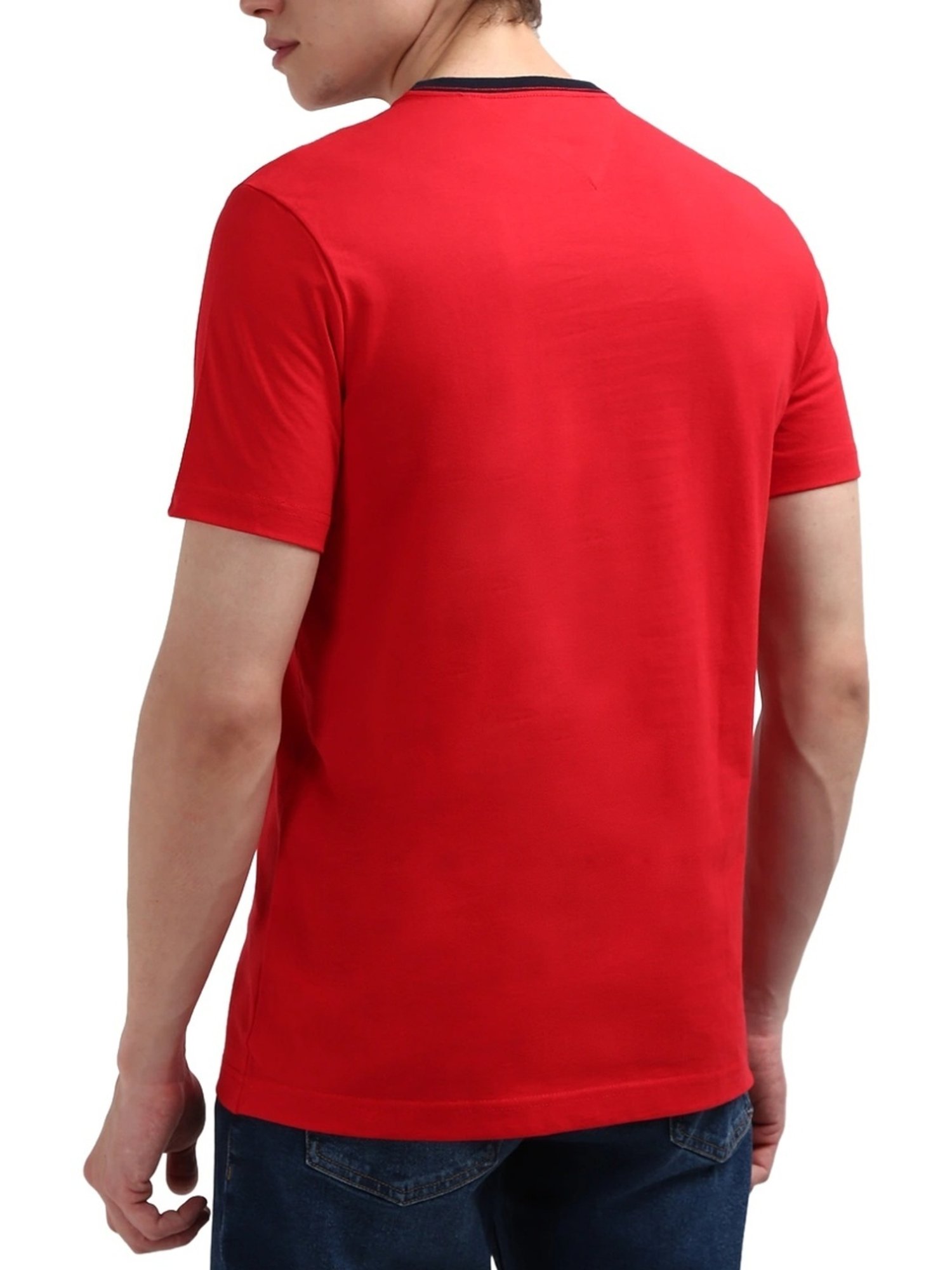 Tommy Hilfiger Primary Red Regular Fit T-Shirt