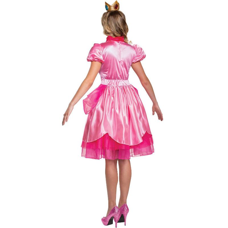 Adult Princess Peach Halloween Costume M