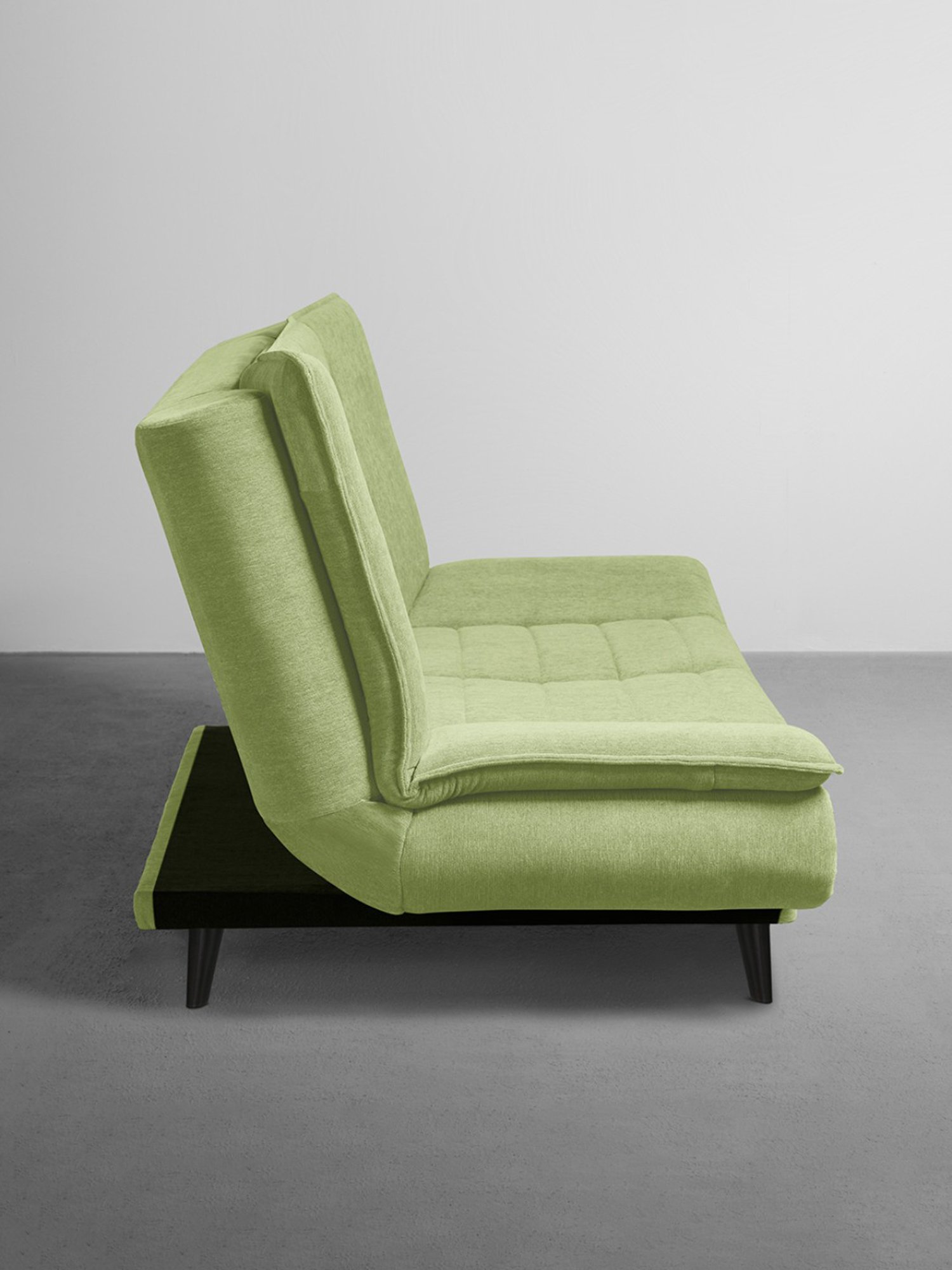 Sleepyhead Matcha Green Fabric Foldable 3 Seater Sofa Cum Bed