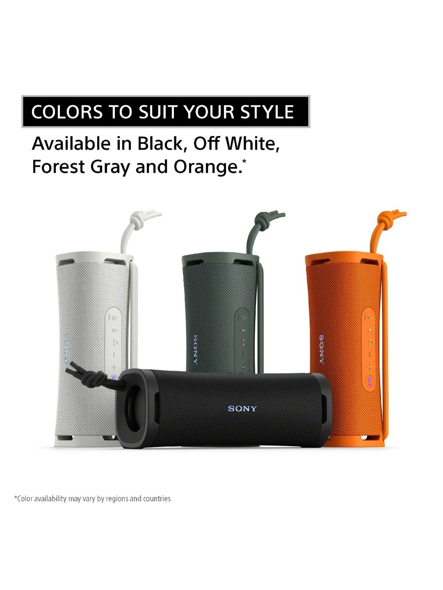 Sony ULT Field 1, 20W Wireless Ultra Portable Bluetooth Speaker with 12hrs of Battery Life (Orange)