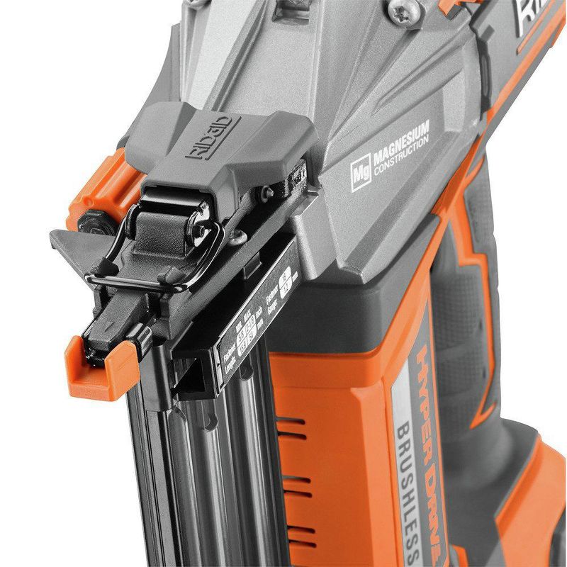 Ridgid ZRR09890B HYPERDRIVE 18-Volt 18-Gauge 2-1/8 in. Brushless Brad Nailer (Tool Only)