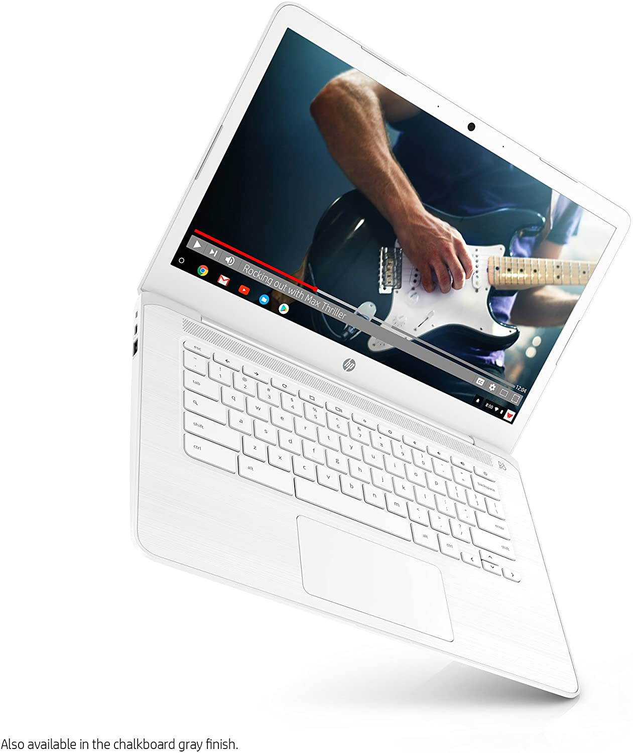 HP 14-ca092wm Chromebook 14" FHD N3350 4GB RAM 32GB eMMC 1.1GHz Chrome OS White