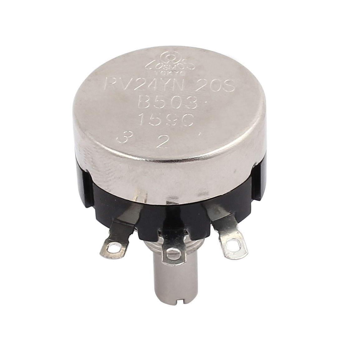 Unique Bargains RV24 B103 Single Turn Rotary Carbon Film Potentiometer 50K Ohm Adjustable Resistance