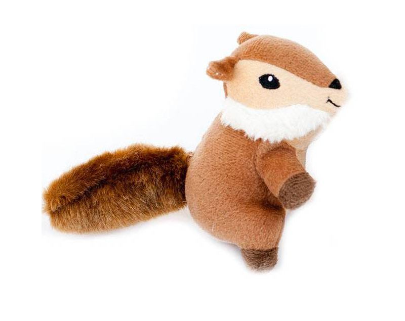 ZippyPaws Miniz Chipmunks Dog Toy - 3pk
