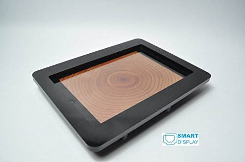 iPad mini 1/2/3 Black Acrylic Security Anti-Theft Enclosure with Wall Mount Kit