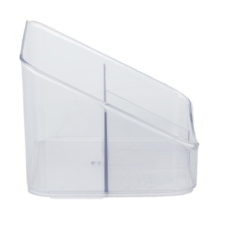 Mind Reader Multi-Purpose Mini Acrylic Coffee & Tea Condiment Storage Organizer, Clear