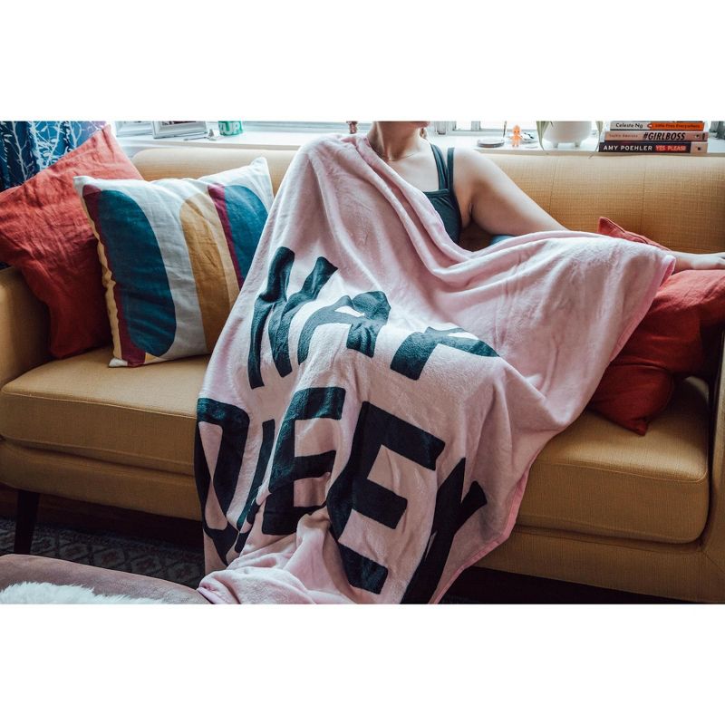 Avenie Citrus Fruits Blue Woven Throw Blanket - Deny Designs