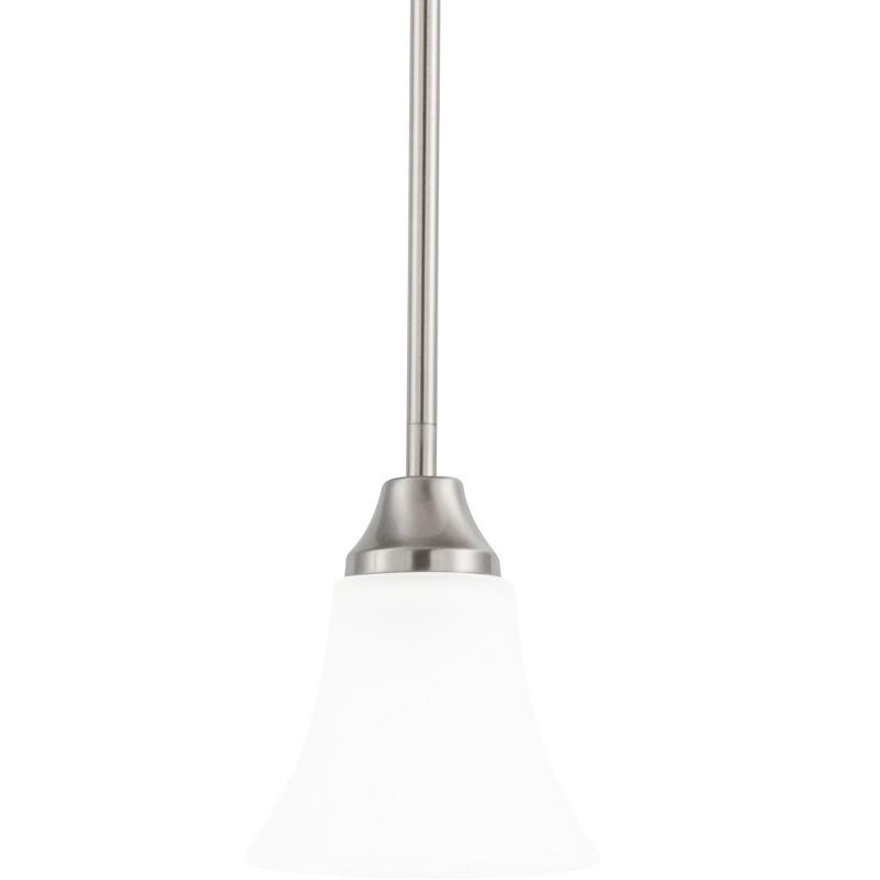 Generation Lighting Holman 1 light Brushed Nickel Pendant 61806-962