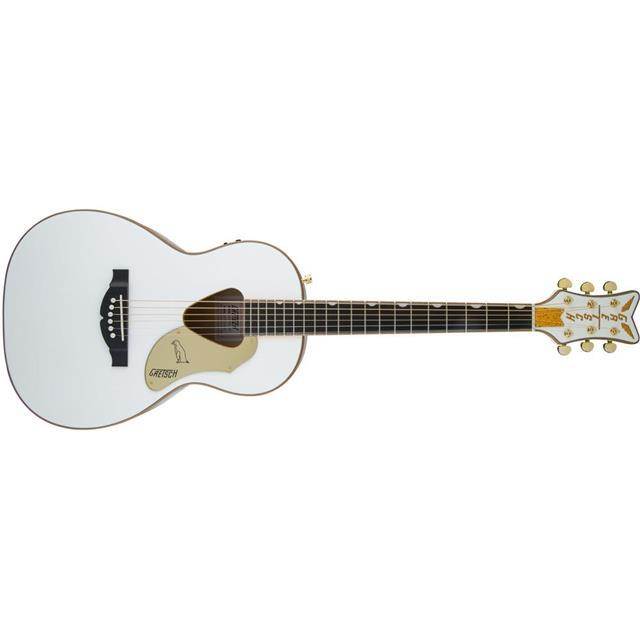 Gretsch G5021WPE Rancher Penguin Parlor Semi-Acoustic Guitar, White #2714014505
