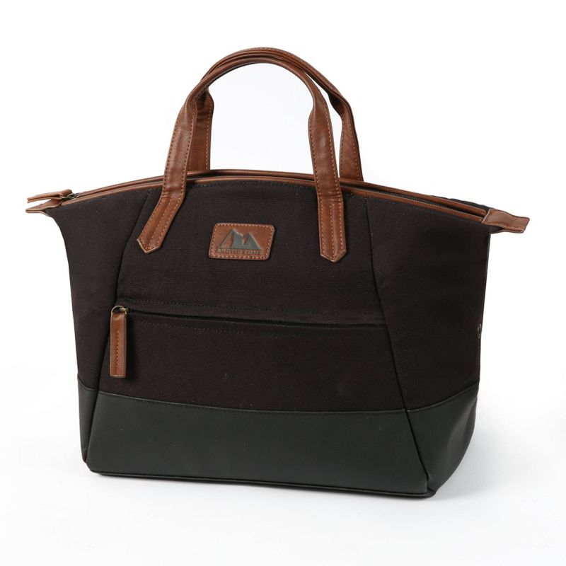 Arctic Zone Canvas Lunch Tote - Black