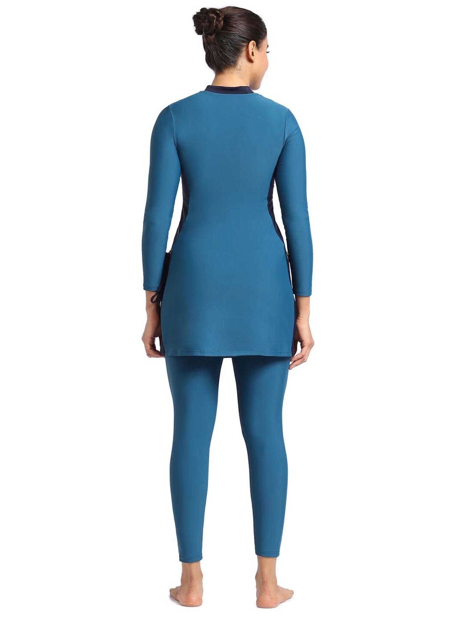 Speedo Blue Plain Two Piece Swimwear