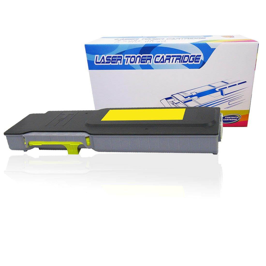 Inktoneram Compatible Toner Cartridge Replacement for Dell C2660dn / C2665dnf 593-BBBR YR3W3 2K1VC High Yield C2665dnf C2660dn (Yellow)