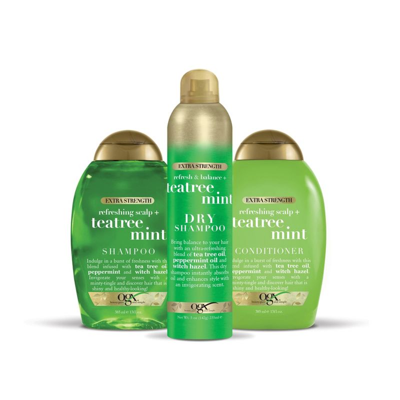 OGX Extra Strength Refreshing Scalp + Tea Tree Mint Conditioner - 13 fl oz