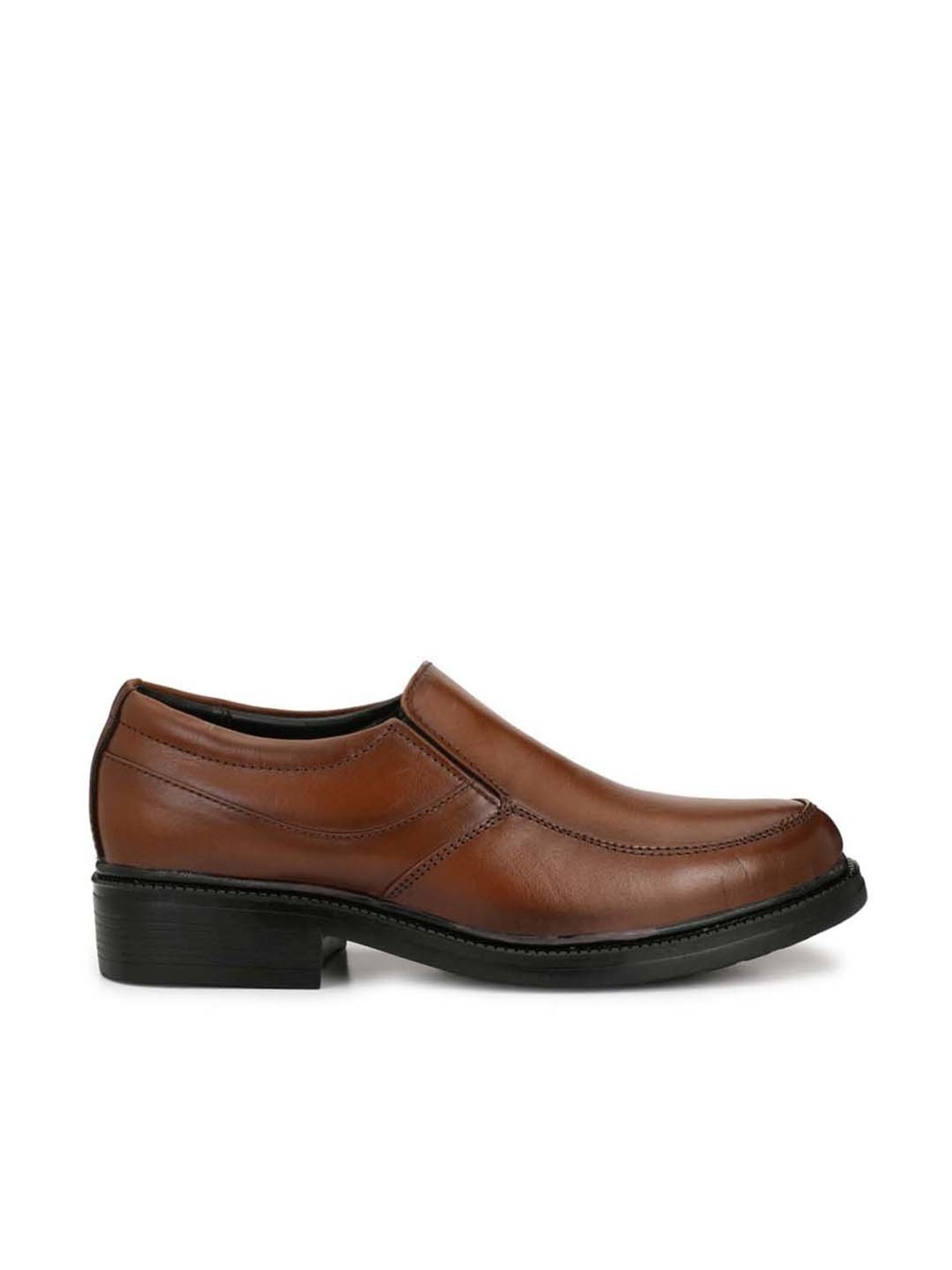 Eego Italy Men's Brown Formal Loafers