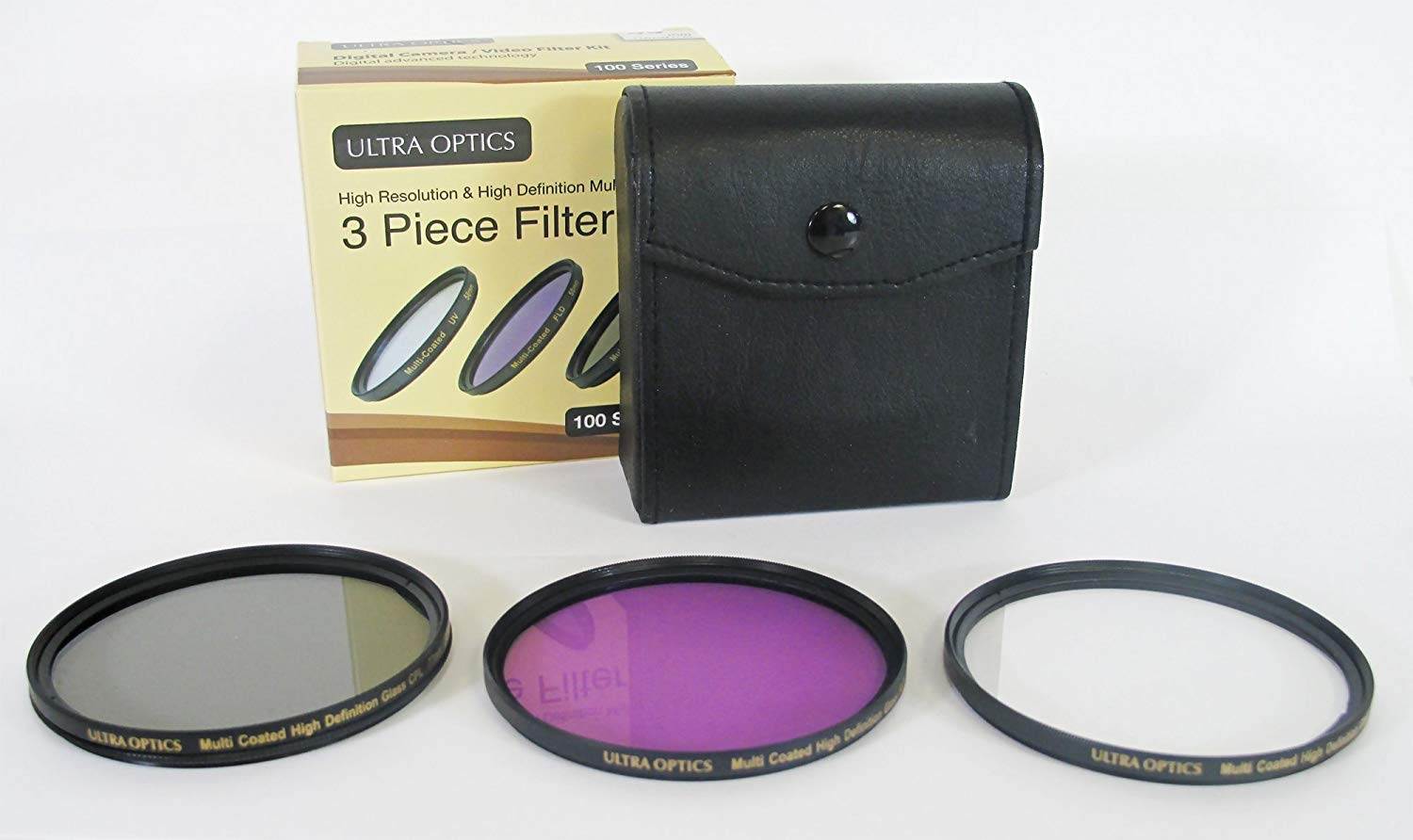 Precision Ultra Optics 3 Piece Filter Kit (Multi Coated) 100 Series High Resolution High Definition