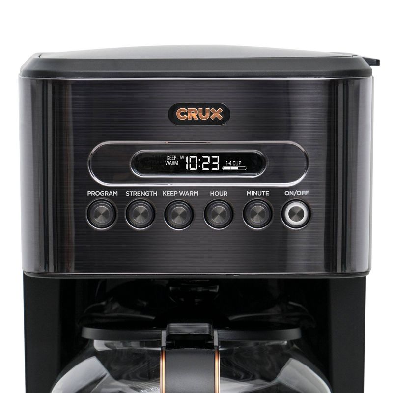 Crux 14 Cup Programmable Coffee Maker - CRX14808
