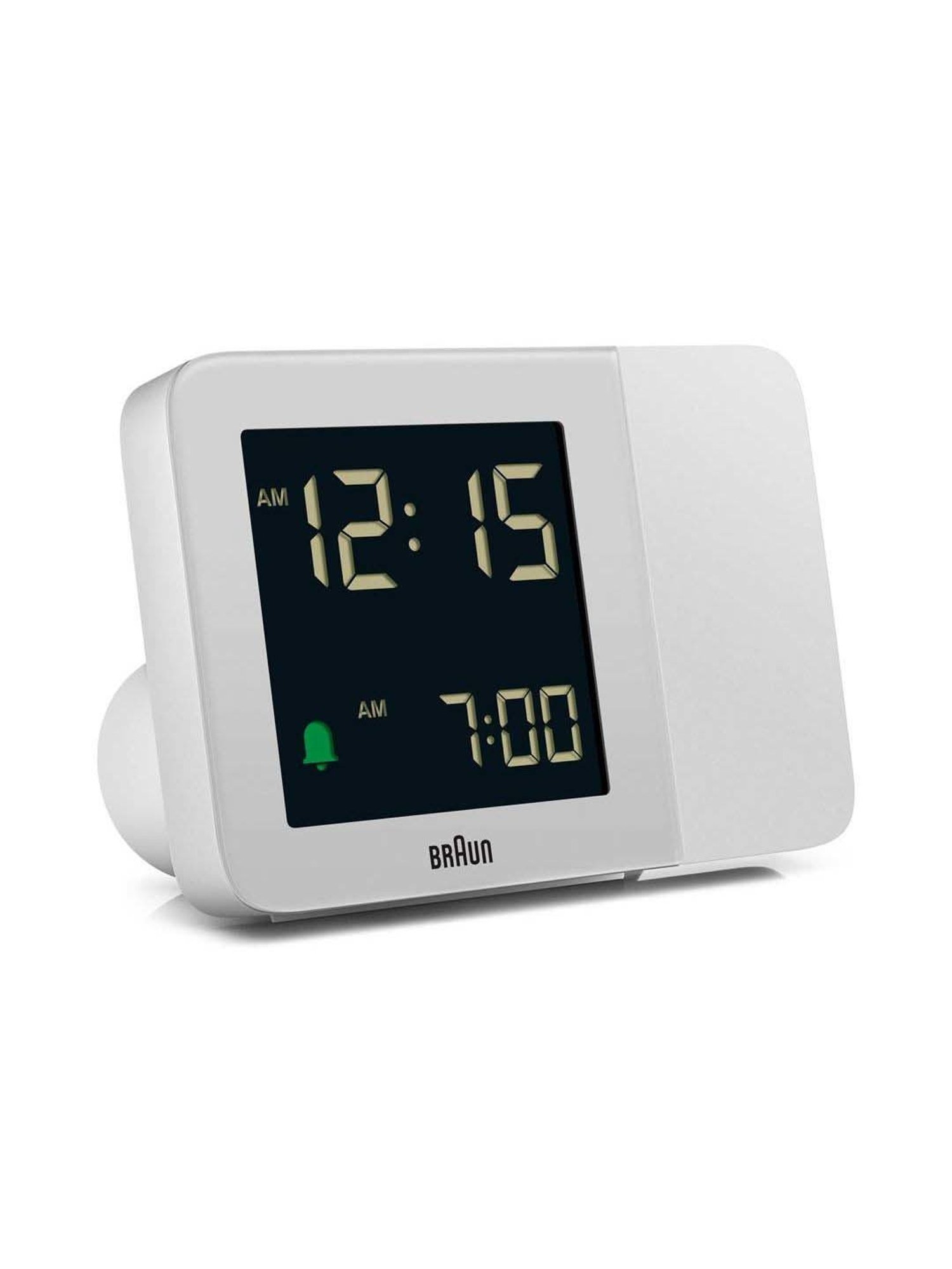 Braun Black Classic Large Analog Wall Clock With Silent Sweep Movement