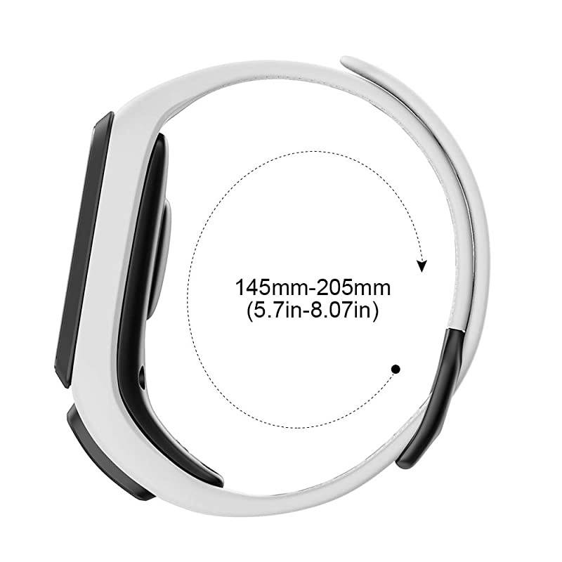 Compatible with Spark 3 Watch Bands Silicone Watch Straps Replacement for Runner 2 3Spark 3 Golfer 2Adventurer Smartwatches White