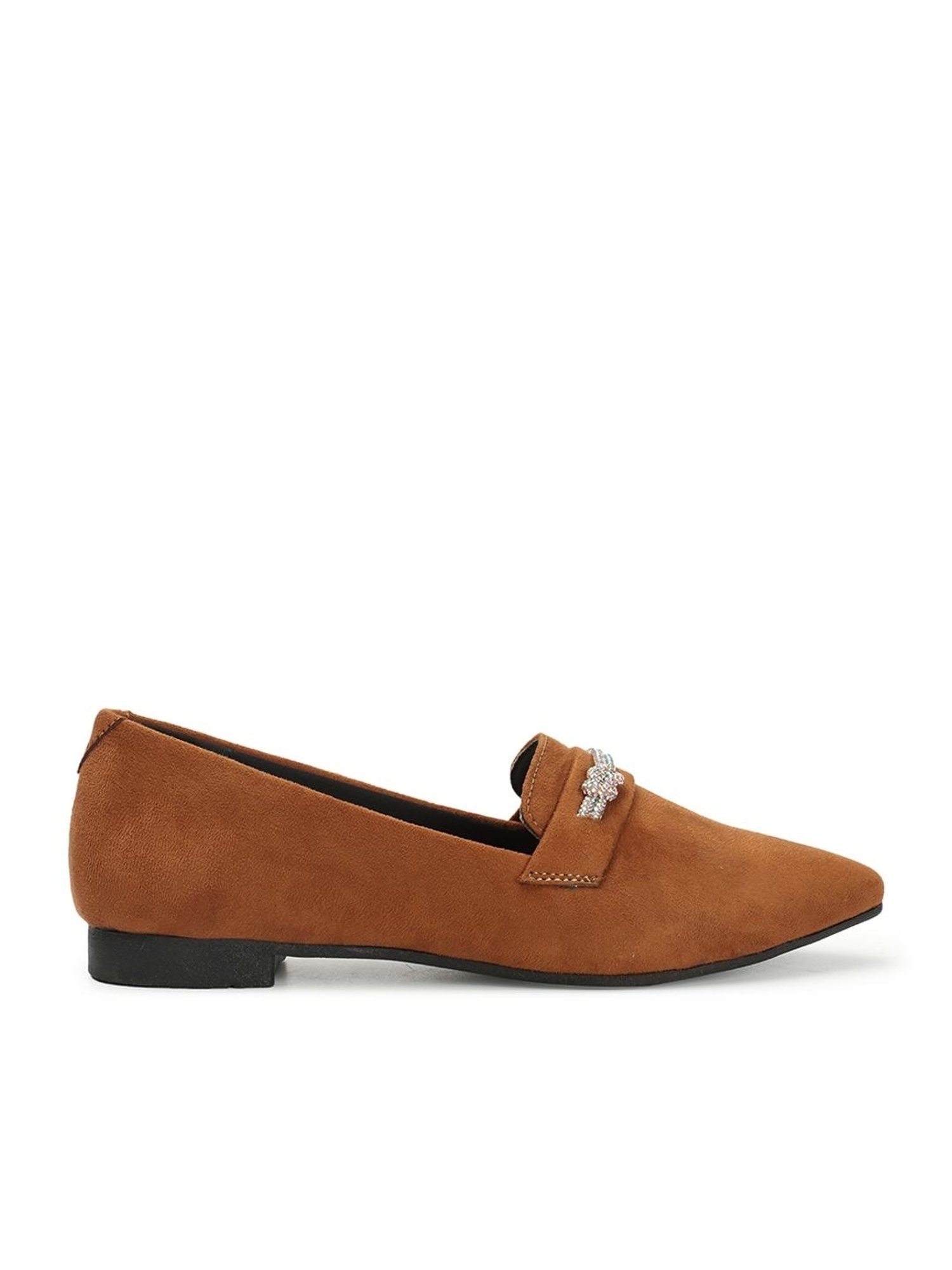 Elle Women's Tan Flat Ballets