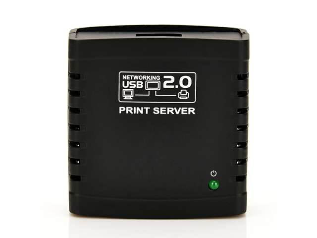 TeKit USB 2.0 Network LPR Print Server Printer Share Hub Palm Size with Wireless ,Allows multiple computers to share one USB printer on the network(NOT support Windows 8 and above)