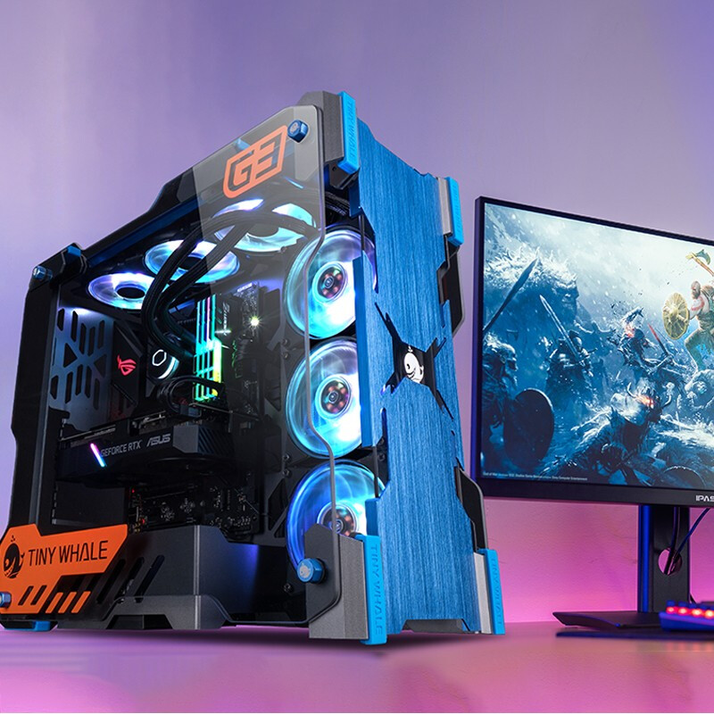 IPASON - Gaming Desktop - Ryzen 9 5900X 12 Core up to 4.8GHz - RTX 3070 8GB - 1TB NVMe SSD - G.SKILL Trident Z RGB 32GB(16*2) DDR4 3600MHz - WIFI - Windows 10 home - Gaming PC