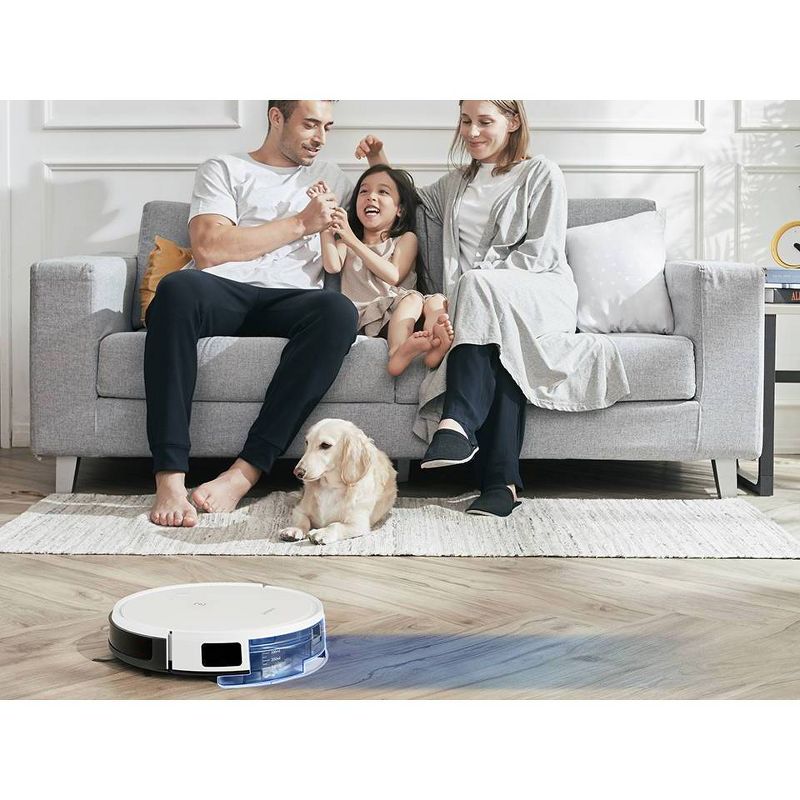 Ecovacs Deebot 665 Multi-Surface Wi-Fi and App Controlled Robot Vacuum and Mop - White