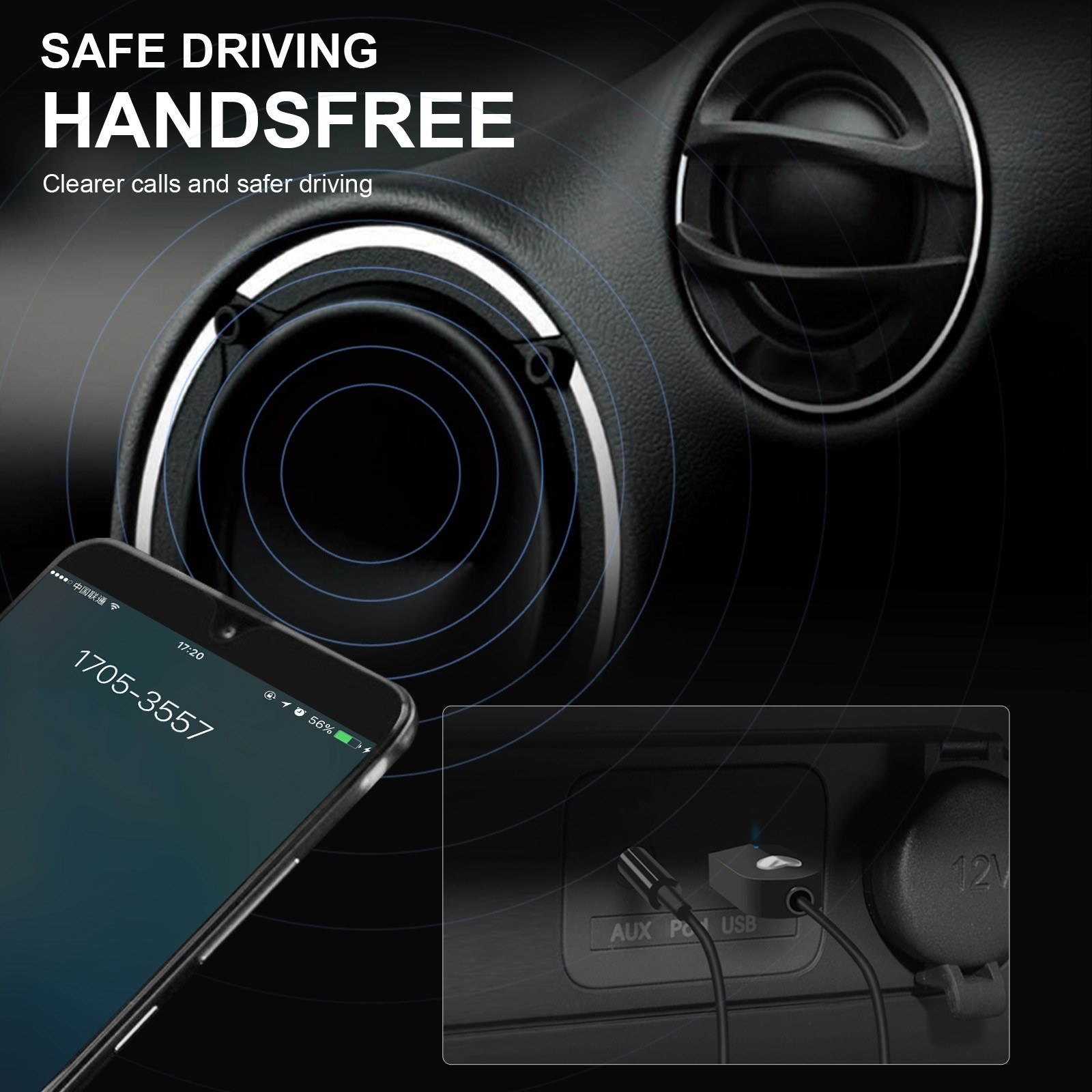 Portable Aluminum Alloy Ultra-thin Round Shape Qi Standard Wireless Charger