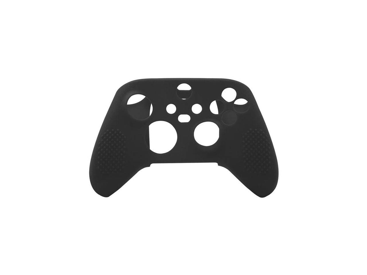 SA XboxSeries S/X wireless handle rubber sleeve XboxS/X silicone sleeve with non-slip particle handle-black