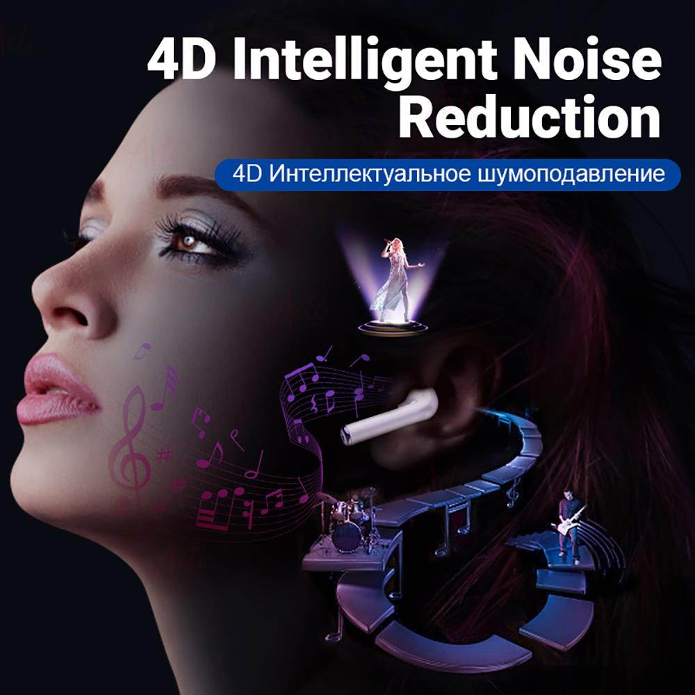 i200 TWS Wireless Charging Headset Bluetooth 5.0 6D Bass Earphone