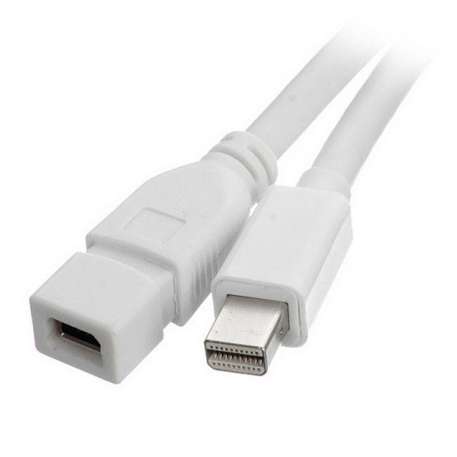 Jimier 6ft Mini DisplayPort Male to Mini DP DisplayPort Female Extension Cable 1.8m DP-019-1.8M