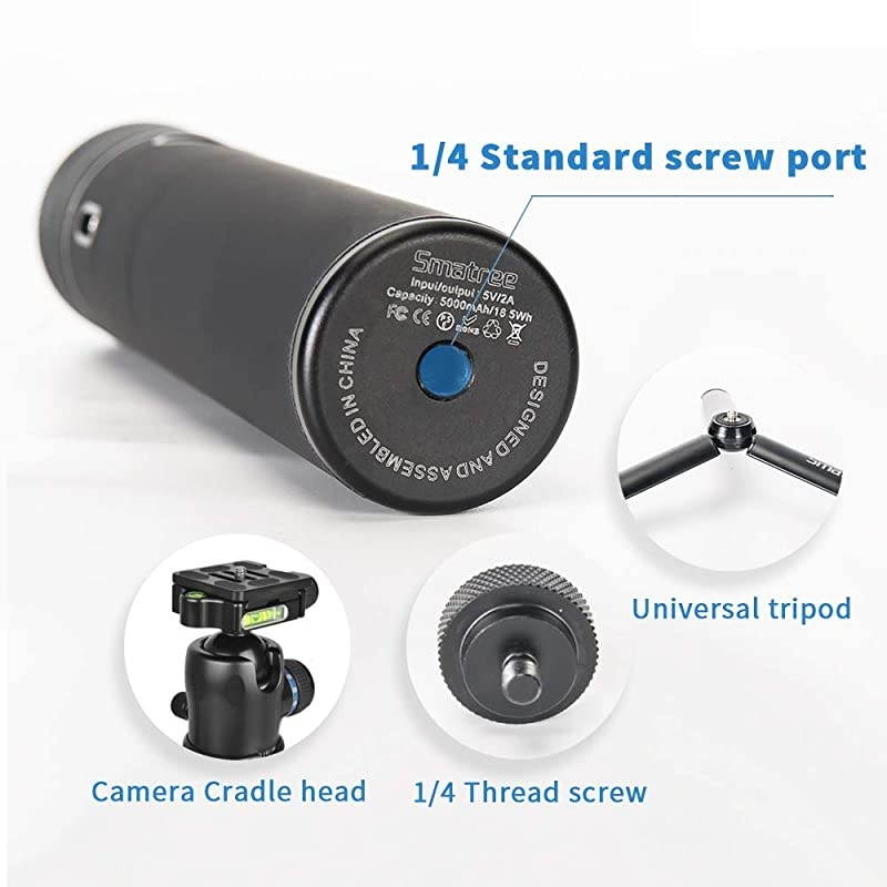 PowerStick Portable Osmo Pocket Power Bank with Tripod Compatible for DJI Osmo Pocket Support Charge About 2 Times for Osmo Pocket