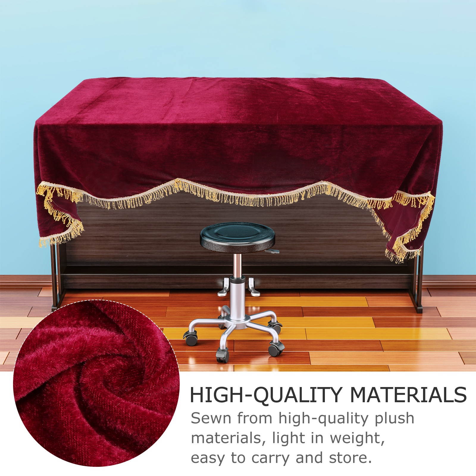 One Pair 5A Drumsticks Nylon Drum Sticks Black