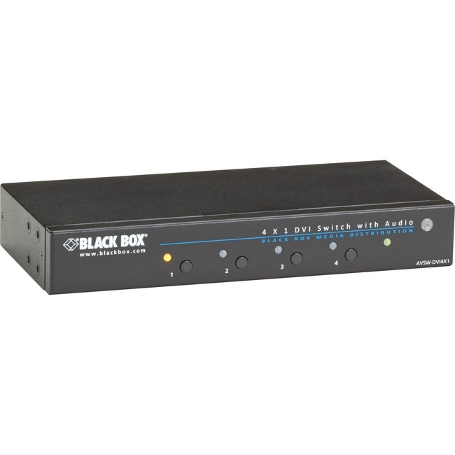 4 X 1 DVI  AUDIO SWITCH
