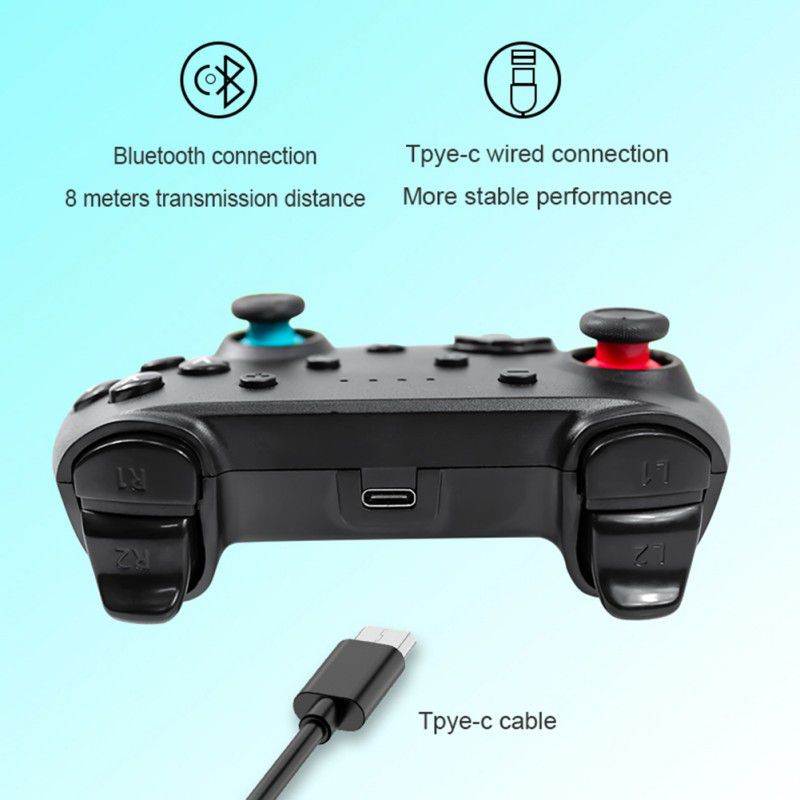 Ochine Wireless Bluetooth Gamepad For Nintendo Switch Pro NS-Switch Pro Controller Game Joystick For Switch Console With 6-Axis Handle