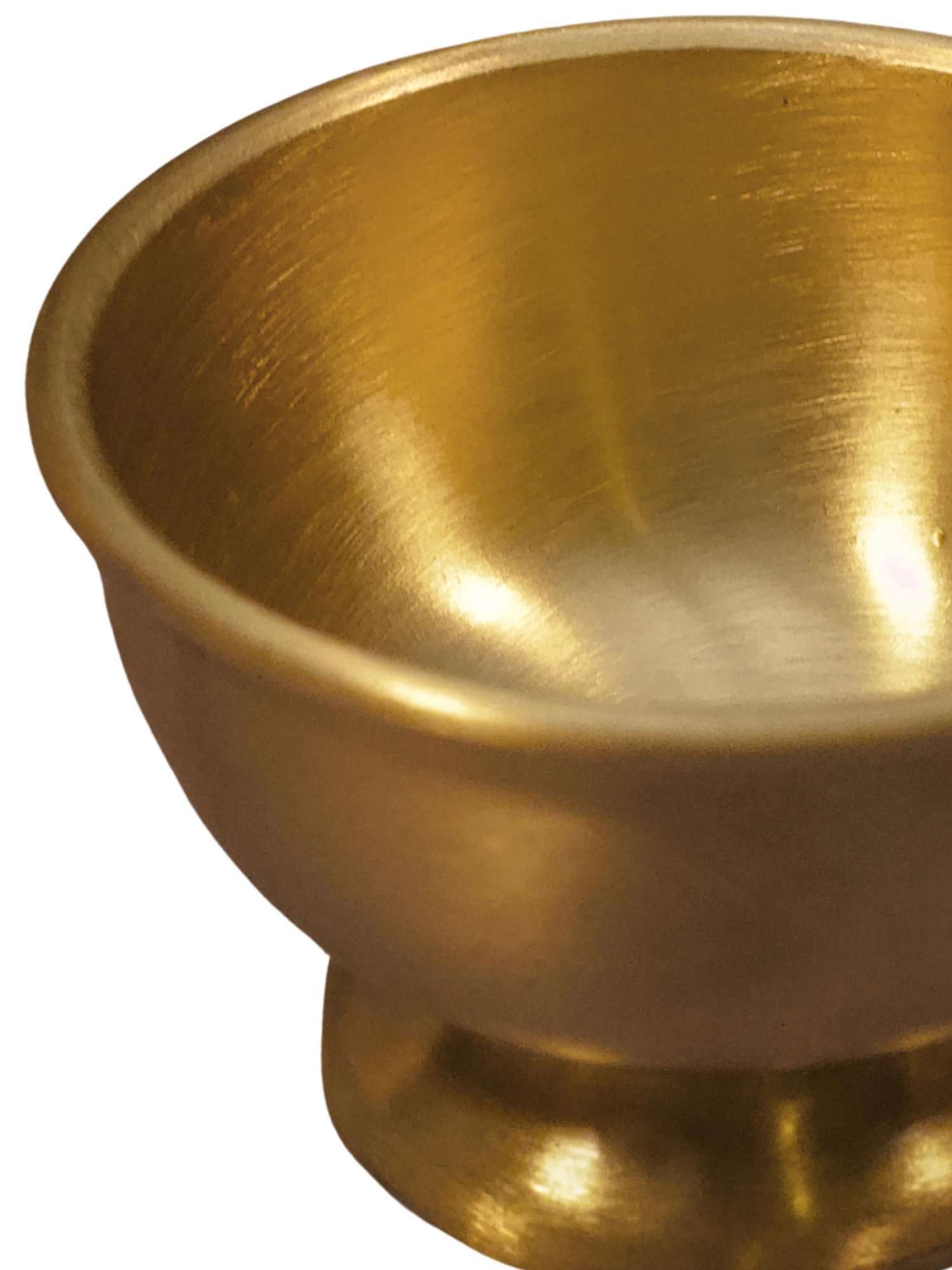 Ambi Pure Brass Lead-Free Dip Bowl Set
